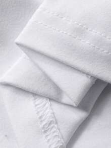 DAZY Áo hai dây cổ yếm ôm sát, màu trơn, xếp ly, gợi cảm dành cho nữ, phong cách Y2K mùa hè - trắng - Xem 6