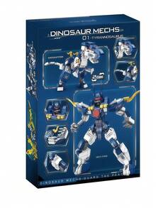 MINKOJA Mecha Warrior Series Assembly Puzzle Building Block Gift Toy - Multicolor - View 4