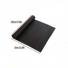 1 cuộn giấy Kraft đen đa năng với nhiều kích cỡ khác nhau, dùng để đóng gói điện thoại, gói quà, vận chuyển, gửi thư, đóng gói, bảng thông báo, tự làm, trải bàn và sàn, khăn giấy và bìa sách ngày lễ tình nhân - màu đen - Xem 13