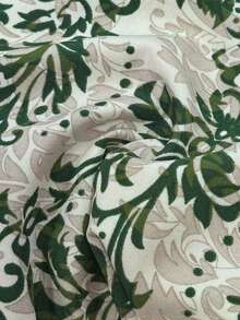 SHEIN Clasi Áo Bandeau họa tiết Paisley thanh lịch dành cho nữ - màu xanh lá - Xem 3