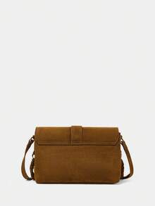 SHECARRY Bolso marrón casual para ir al trabajo - Marrón - Ver 5