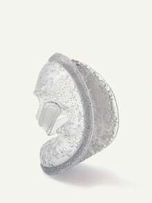 Cozy Pixies 1双夏季时尚百搭可爱公主风透明水晶平底凉鞋，适合宝宝、沙滩和度假穿着 - 無色 - 查看 8