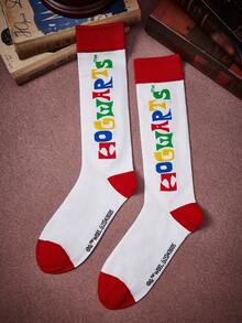 HARRY POTTER X SHEIN Medias altas para mujer - Multicolor - Ver 1