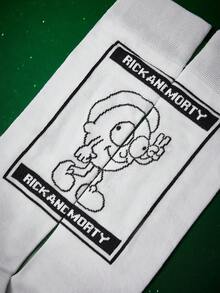 Rick and Morty X SHEIN Women Knee High Socks - Multicolor - View 4