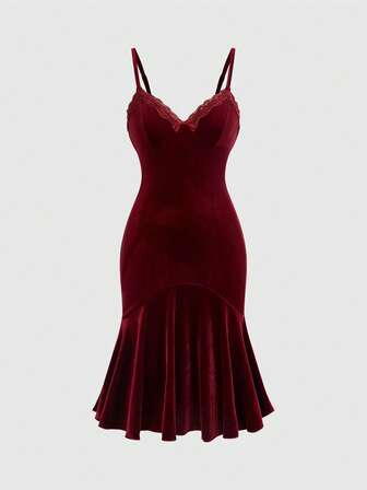 Grunge Punk Vestido de cóctel plisado con estampado de leopardo y bloques de color vintage Y2K para mujer