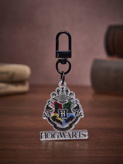 HARRY POTTER X SHEIN 哈利波特钥匙扣，闪亮亚克力材质，送给女性、学生、哈利波特粉丝的绝佳礼物