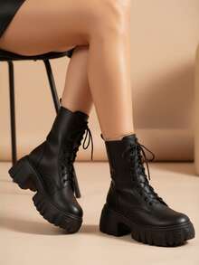 Women Ankle Boots & Booties - Black - View 1