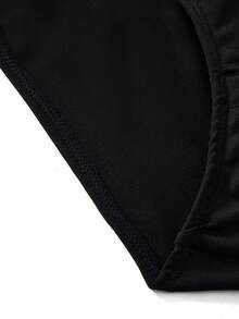 男士性感服装套装（内裤、2副手套、领结）