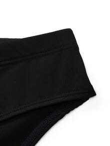 男士性感服装套装（内裤、2副手套、领结）