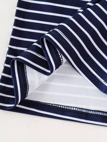 Young Boys Undershirt-5 Packs Tank Tops Navy Stripes Stars Solids Sleeveless Round Neck Layering Essentials Comfortable Four Seasons Everyday Sleep School Play Holiday 2026 Must Have Closet Basics Classic Minimalist Easy Machine Washable - Multicolor - View 7