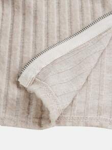 SHEIN Girlism Teen Girls Apricot Off Shoulder Fuzzy Trim Crop Jacket,Suitable For Autumn And Winter, Elegant And Sweet, Spring Festival Ribbed Knit Cardigan Faux Fur Off-Shoulder Cardigan Rib-Knit Cardigan