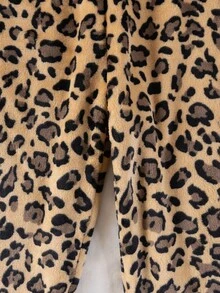 女童珊瑚绒睡衣，卡通可爱猫咪印花，长袖，厚实舒适，适合学生、居家穿着或外穿，秋冬季款 - 白色 - 查看 12