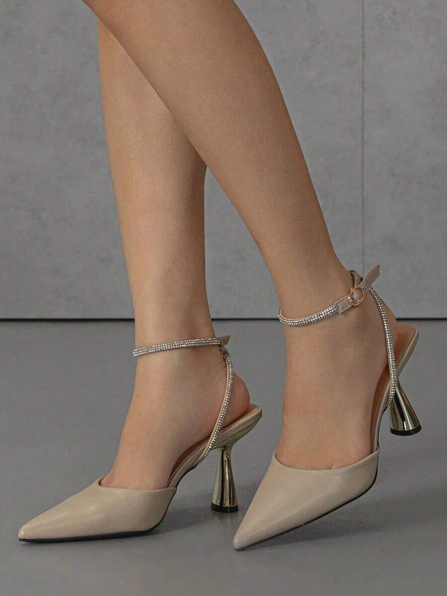 GAN AI Women Pumps - Apricot - View 1
