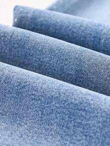 HIMARRI Mujer brillo Pantalón con brillos Mezclilla mujer mezclilla ropa vaquera de mujer denim pantalones para mujer outfit vaquero mujer pantalón de brillos pantalón de brillos - Azul - Ver 5