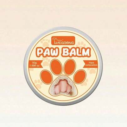1/2 lọ kem dưỡng da chân cho thú cưng, kem dưỡng ẩm chân cho mèo và chó, kem bảo vệ đệm chân.
