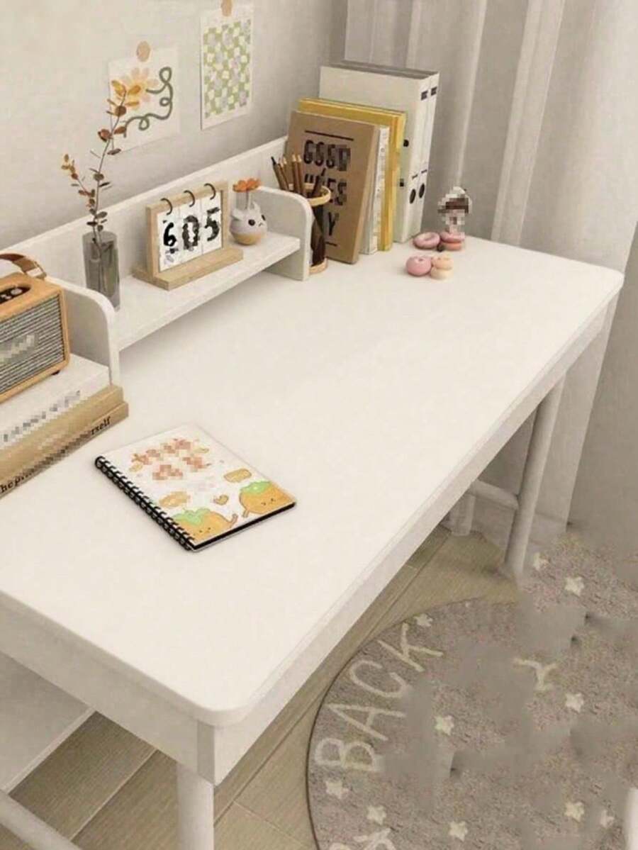 1件装护眼桌垫 皮革桌布 儿童学习电脑桌垫 易于清洁 防滑防油 - 彩色 - 查看 1