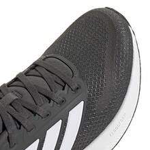 Adidas RUNFALCON 5 W WOMEN  SNEAKERS BLACK AND WHITE JQ6300 - GreySix/CloudWhite/BlissPink - View 2