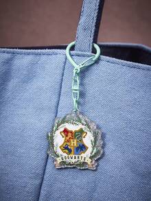 HARRY POTTER X SHEIN Llavero de Harry Potter, material de acrílico brillante, gran regalo para mujeres, estudiantes y fans de Harry Potter - Verde - Ver 4