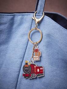 HARRY POTTER X SHEIN Harry Potter Keychain, Shiny Acrylic Material, Great Gift For Women, Students, Harry Potter Fans - Train - View 4