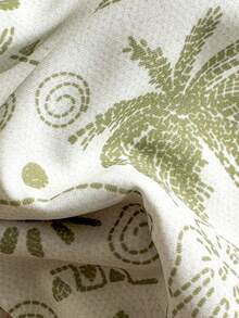 Swim Vcay Bộ đồ bơi bikini hở lưng in họa tiết cây cọ mùa hè dành cho nữ - Nhiều màu - Xem 7