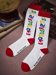 HARRY POTTER X SHEIN Medias altas para mujer - Multicolor - Ver 4
