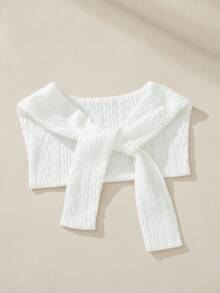 Souflis Souflis Set de 3 piezas de camisa de manga corta a rayas con cuello chal y pantalones cortos de cintura elástica para niño pequeño, versátil y cómodo, adecuado para ir a la escuela, casual, vacaciones, bodas y otras ocasiones, tallas de 6 meses a 3 años, ropa para niños, ropa para bebés, camisa para niños pequeños, pantalones cortos para niños pequeños - Multicolor - Ver 8