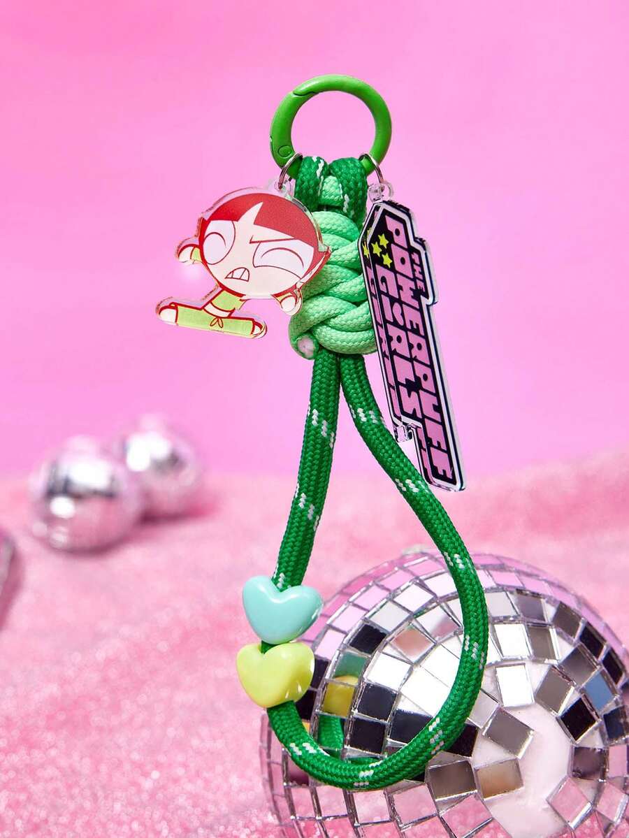 THE POWERPUFF GIRLS X SHEIN 钥匙扣和钥匙链 - 彩色 - 查看 1