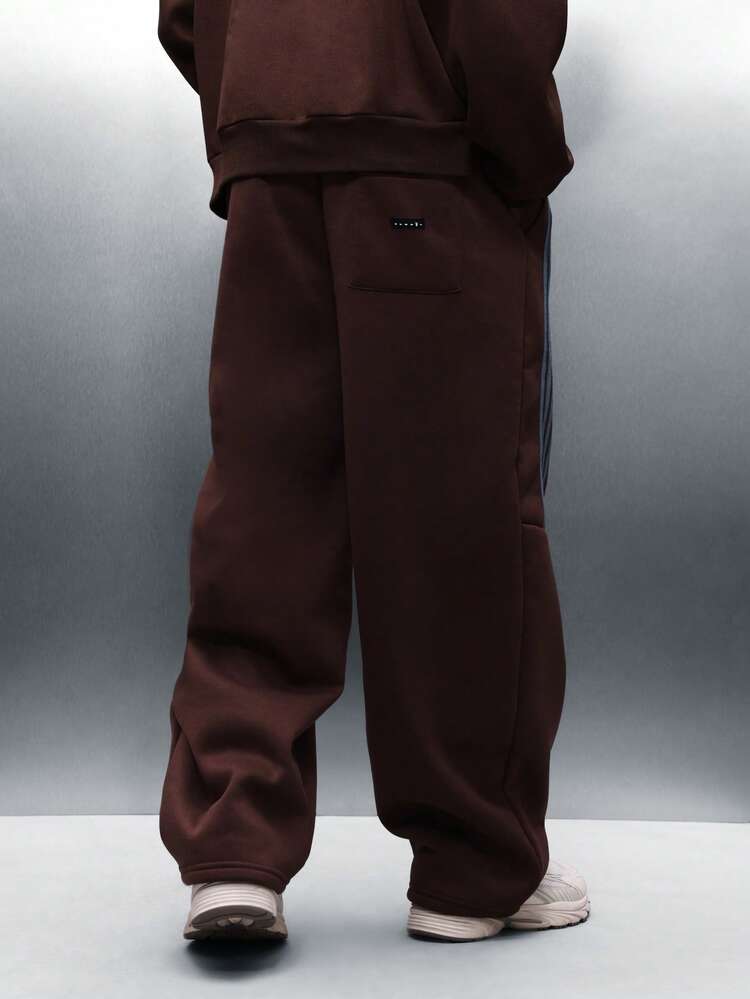 PLAYBOY X SUMWON Wide Leg Sweatpants With Side Stripes