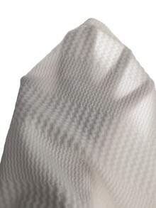 2pcs/Set Teen Boy Gentleman Outfit - White Collared Polo Shirt + Black Trousers, Versatile Suit For Business, School, Party, Daily Casual Wear, Elegant & Minimalist Style Boys Casual Pants Suit Outfit - White - View 6