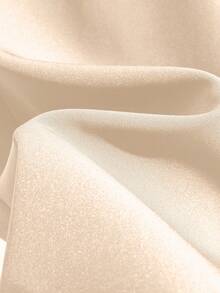 GlowEve 优雅女士阔腿裤，带口袋装饰和腰部收紧设计 - 杏色 - 查看 7