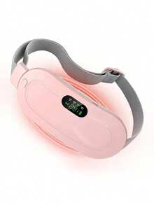 Teckwe Menstrual Hot Pillow, Cycle Hot Pillow, Female Menstrual Electric Belt, Hot Pressing, Heating: Home Use, Vibrating Waist Massager, Rechargeable Model, Abdominal Hot Pillow, Perfect Choice For Valentine's Day Gifts, Hot Massage Abdominal Hot Pillow, Women And Girls Relieve Pain.(Battery Capacity: 1500mAh) - Multicolor - View 7