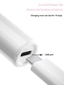 Teckwe UV LED美甲灯，迷你UV美甲灯，便携式美甲烘干机，立式美甲灯，专业UV迷你美甲烘干灯，带支架的迷你UV美甲灯，法式印章（粉色或白色），情人节礼物 - 彩色 - 查看 8