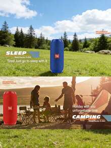 Teckwe 便携式无线音箱，防水，低音炮，FM收音机，AUX和TF音乐输入，迷你柱式音箱 - 彩色 - 查看 8