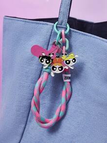 THE POWERPUFF GIRLS X SHEIN Keyrings & Keychains - Multicolor - View 3