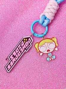 THE POWERPUFF GIRLS X SHEIN 钥匙扣和钥匙链 - 彩色 - 查看 3
