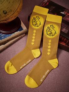 HARRY POTTER X SHEIN Women Knee High Socks - Multicolor - View 4