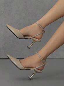 GAN AI Women Pumps - Apricot - View 2