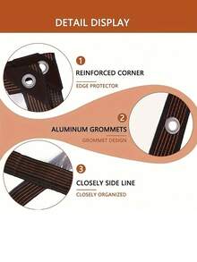 透明防水篷布，防水防雨罩，重型油布覆盖膜，带孔眼透明乙烯基篷布 - 带扣眼的PE篷布，防水防风，防撕裂，适用于花园、阳台、露台、遮阳篷、冬季植物覆盖、温室、露营设备，户外使用