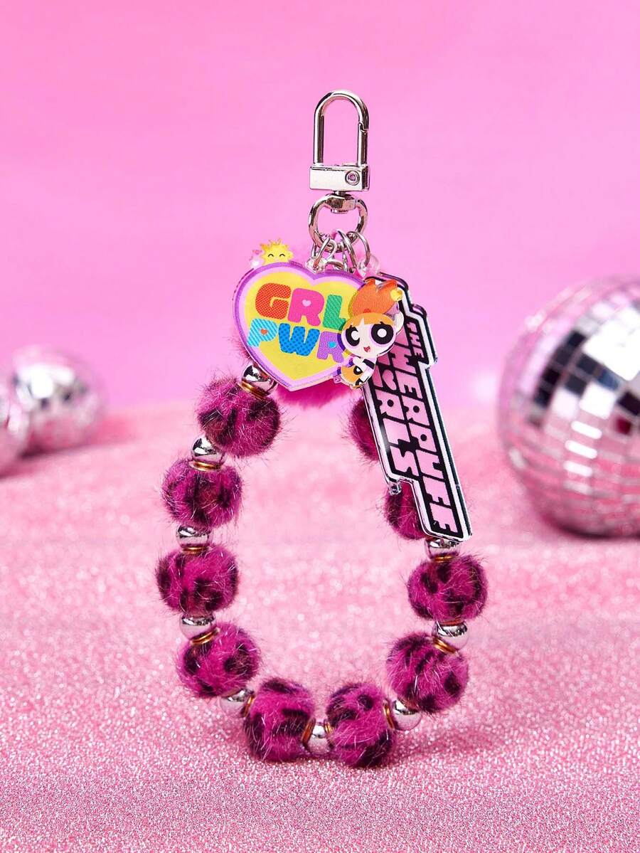 THE POWERPUFF GIRLS X SHEIN 钥匙扣和钥匙链 - 彩色 - 查看 1