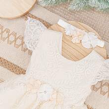 SMK Ceremonias Baby Girls Dresses - Hueso - 查看 4
