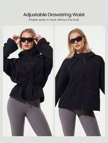 GLOWMODE Wild One 防水保暖透气可调节腰部袖口连帽羊毛夹克户外徒步日常穿着