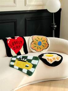 Joivida New Patterned Chair Cushion - Anti-Slip Tufted Seat Pad For Home/Office/Student Use, Cold-Proof Sitting Mat