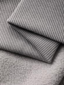 FRIFUL Women's Casual Colorblock Star Pattern Sweater, Autumn/Winter - Grey - View 7