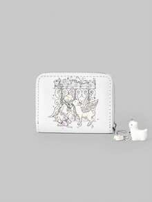 Little girl and lamb