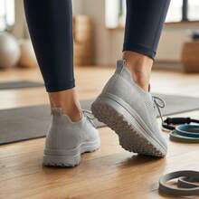 Women Trail Running Shoes - Grey - View 2