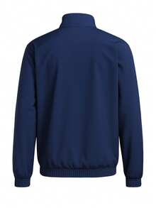 Adidas Entrada 22 Men's Full Zip Jacket Navy Blue - Team navy blue 2 - View 2
