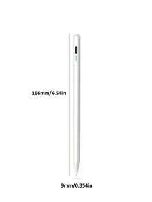 Teckwe IPad Capacitive Stylus, Compatible With Apple Pencil 1/2 IPad Pen, Anti Accidental Touch Design, With Magnetic Suction Function, Latest Apple Tablet Specific Pen, Compatible With Ipad Pro Mini 6 Air 2025 2024 2023 2022 2021 2020 2019 2018, Compatible With Apple Pencil, IPad Stylus Battery Capacity Of 90mAh - Multicolor - View 3