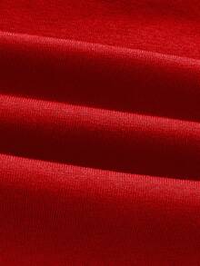 The Vampire Diaries X SHEIN Women's Casual Letter Print Cropped Fitted Short Sleeve T-Shirt, Summer - White - View 4