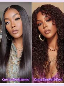 缅甸卷发 3 束 12A 未经加工的处女水波纹真人发束，螺旋卷发尾 3C4A 快速编织假发，适合女性，自然黑 - Natural Black - 查看 8