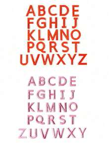 52 miếng vá ủi hình chữ cái 3,8cm/1,5 inch cho quần áo, miếng vá chữ cái A-Z, miếng vá sửa chữa tên tự làm - Nhiều màu - Xem 41